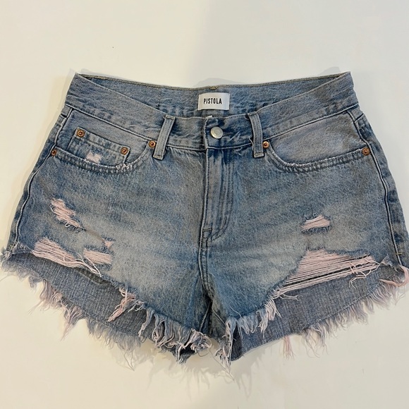 REVOLVE Pants - REVOLVE Pistola ripped jean shorts